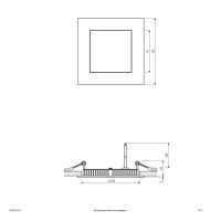 LED Einbaupanel LPQW123527