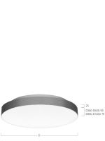 LED-Anbauleuchte BX1OWE-840M-D300
