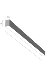 LED-Anbauleuchte LA3OEE-840M-L2055