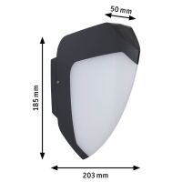 LED-Außenwandleuchte 945.17