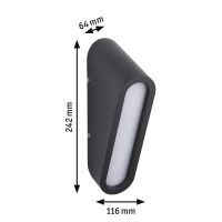 LED-Außenwandleuchte 947.33