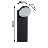 LED-Außenwandleuchte 947.38