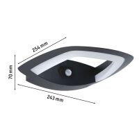 LED-Außenwandleuchte 948.39