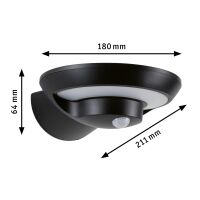 LED-Außenwandleuchte 948.55