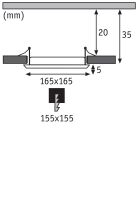 LED-Einbaupanel 920.80