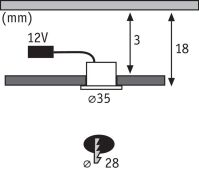 LED-Möbeleinbauleuchten 935.86