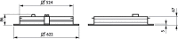 LED-Einbauleuchte M625 RC463B LED #96607200