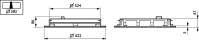LED-Einbauleuchte M625 RC463B LED #96678200