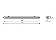 LED-Feuchtraumleuchte WT490C LED #62680500