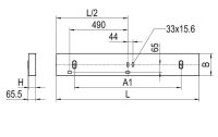 LED-Anbauleuchte EL-AS1247DA #0637852