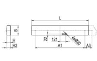 LED-Anbauleuchte IHLS-L 280/ #0660556