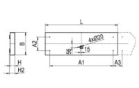 LED-Anbauleuchte IHLS-L380/1860-840SM