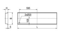 LED-Einbauleuchte EBRE-LED236 #0832856