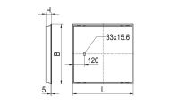 LED-Einbauleuchte M625 EL-EQ0622ND #0828128