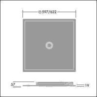 LED-Einbauleuchte OP2 4400 #92915749