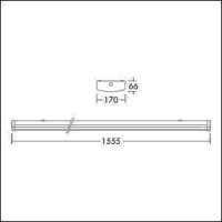 LED-Wannenleuchte FREJA VARIO#96636006