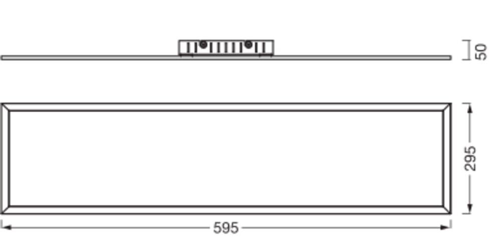 LED-Deckenpanel Plano #4099854291142