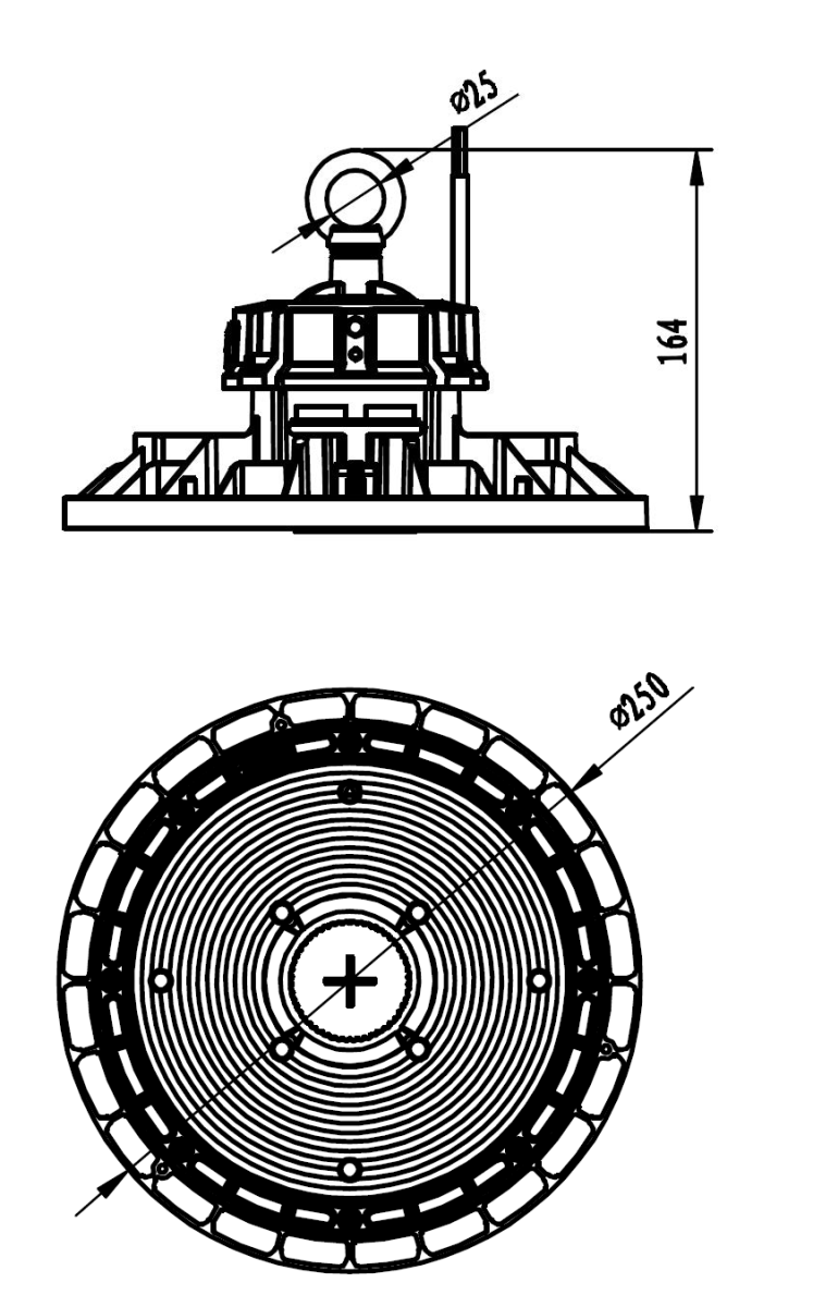 LED-Hallenstrahler 435012121004