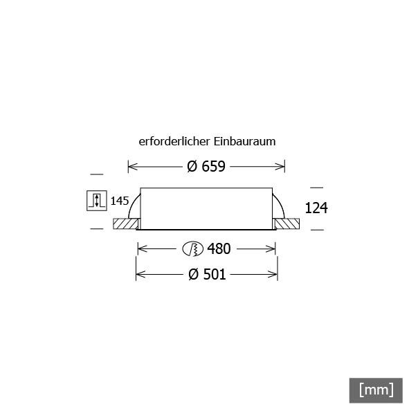 LED-Einbauleuchte PLL 27.500 #642347