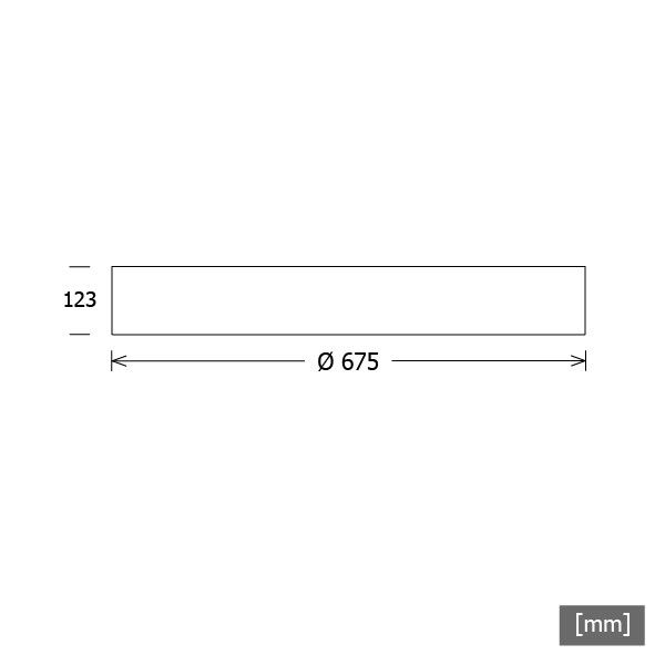 LED-Pendel-/Anbauleuchte PLL 22.675 #642190