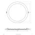 LED-Einbaupanel rund LPR303540