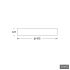 LED-Pendel-/Anbauleuchte PLL 22.475 #642186