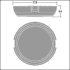 LED-Wandleuchte KATRDSE2200-840HFIE3