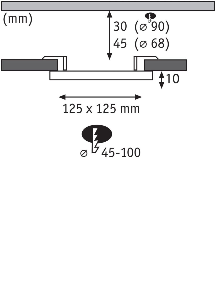LED-Einbaupanel 923.91