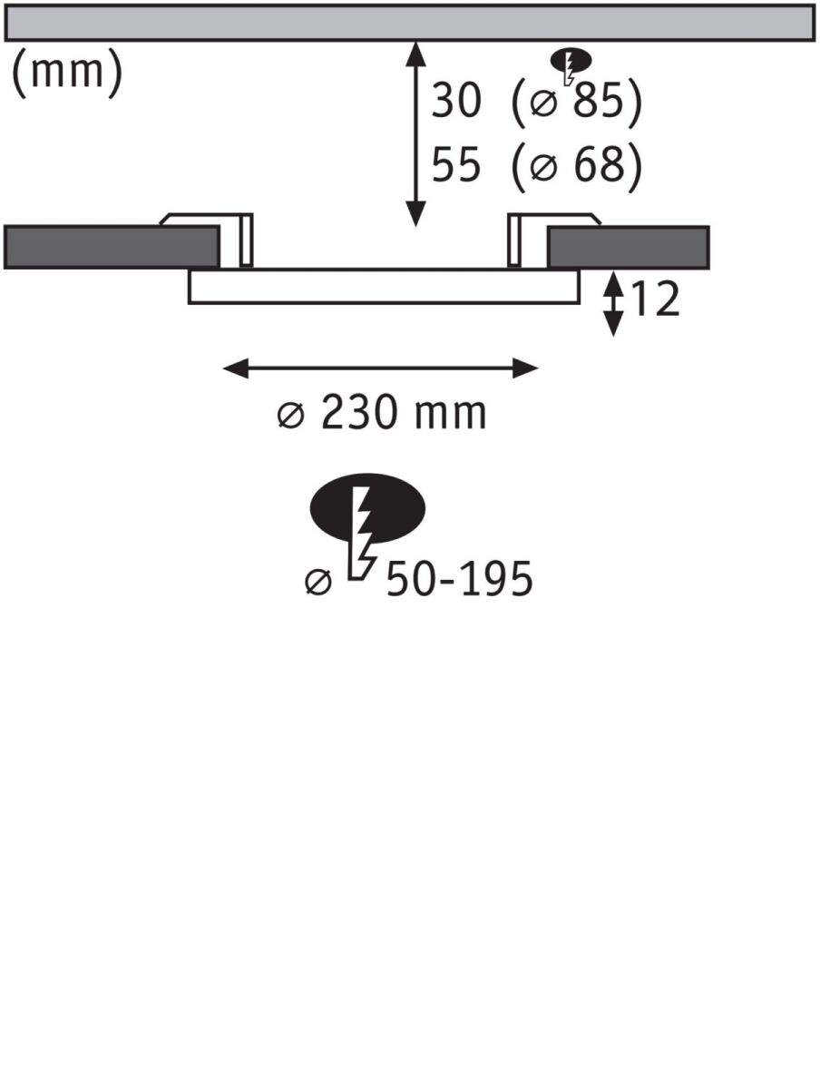 LED-Einbaupanel 930.50