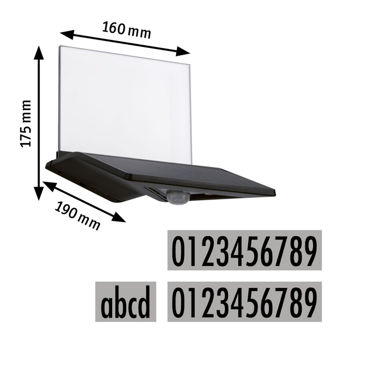 LED-Hausnummernleuchte 942.43