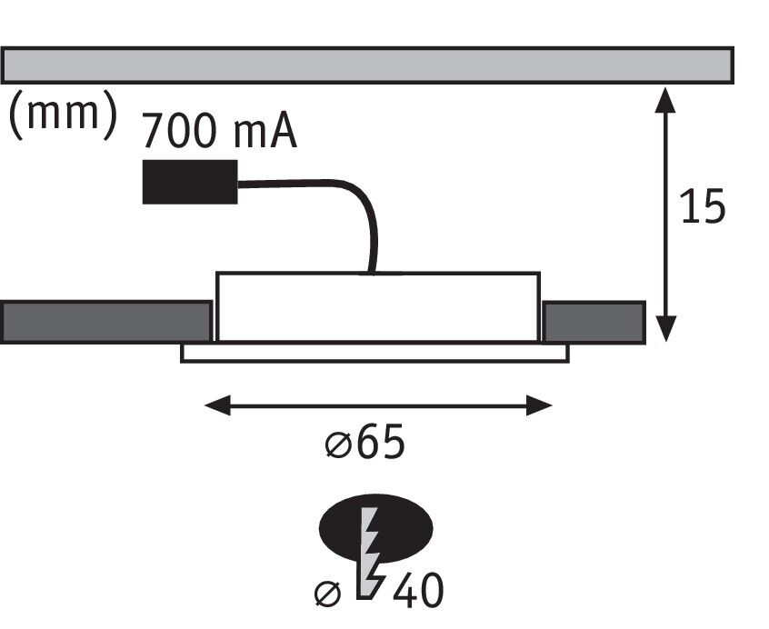 LED-Möbeleinbauleuchten 998.65
