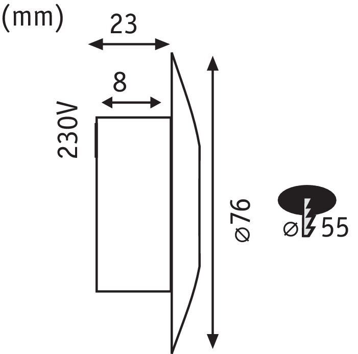LED-Wandeinbauleuchte 937.41