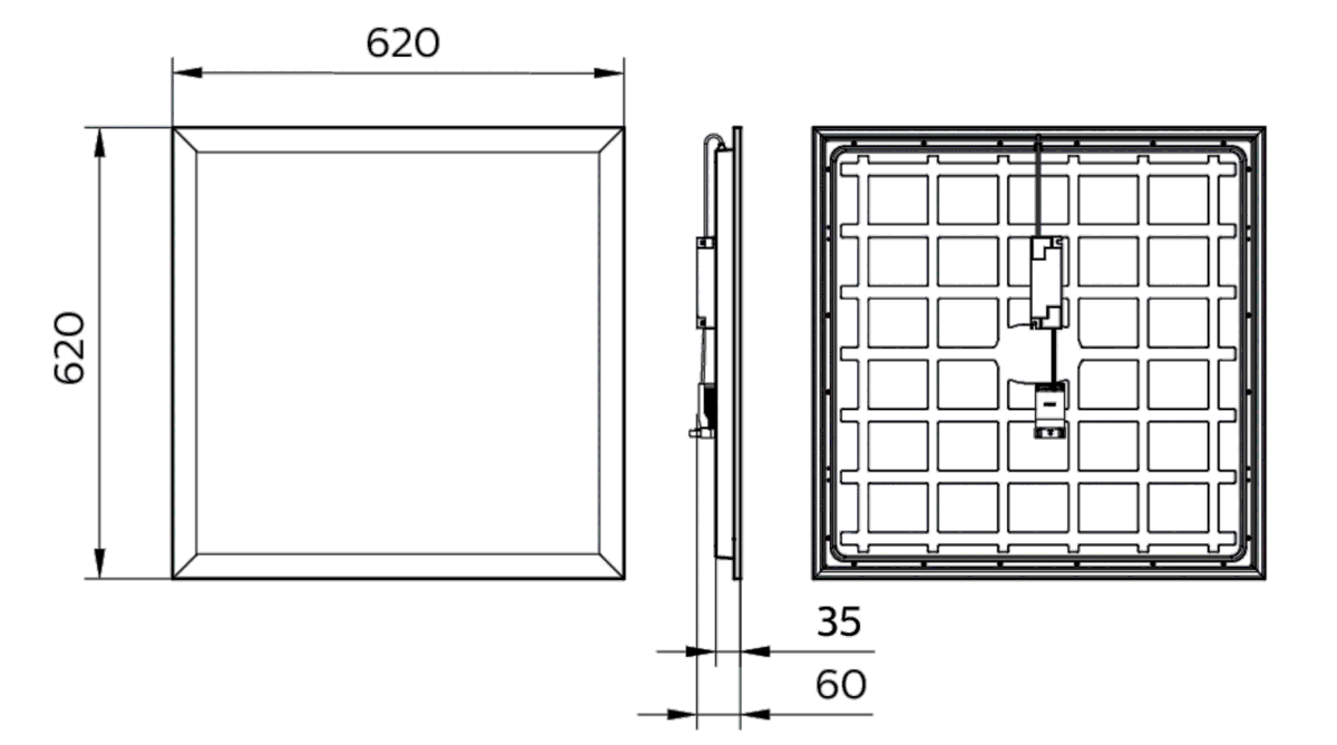 LED-Panel M625 RC133V G5 #50186700
