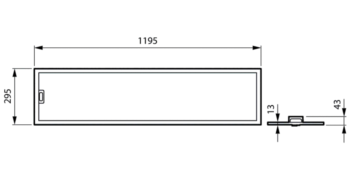 LED-Einbauleuchte RC330V 36S #01494700