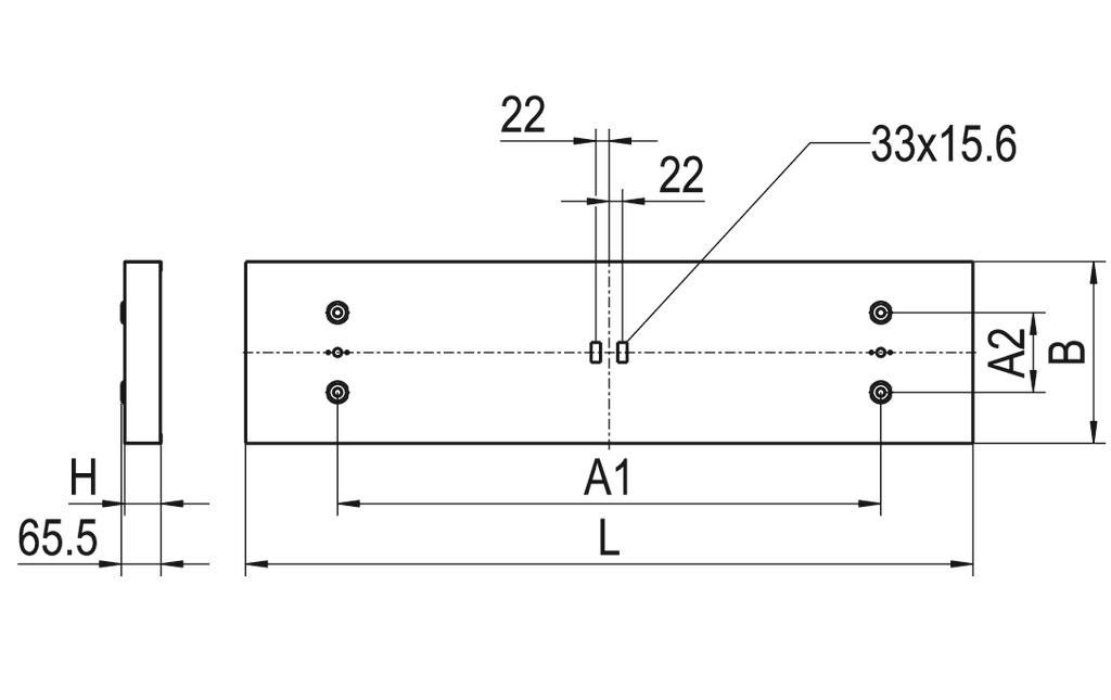 LED-Anbauleuchte EL-AE1247RF #0627912