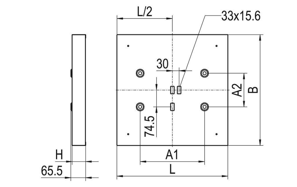 LED-Anbauleuchte EL-AQ0483DA #0637916