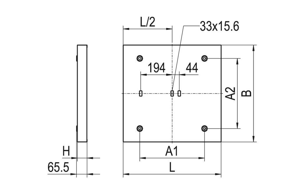 LED-Anbauleuchte EL-AQ0622DA #0637917