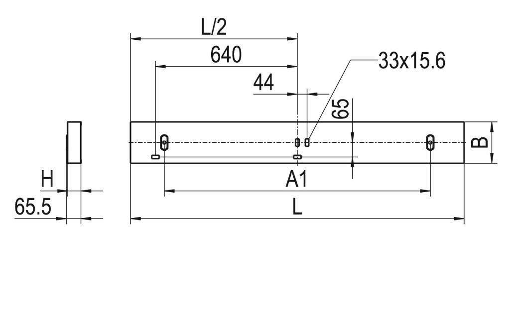 LED-Anbauleuchte EL-AS1547DA #0637911