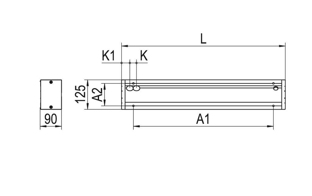 LED-Anbauleuchte M125-E069 #0828029