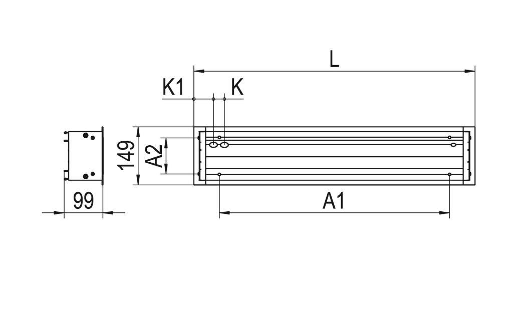 LED-Anbauleuchte M125-E069 #0838027