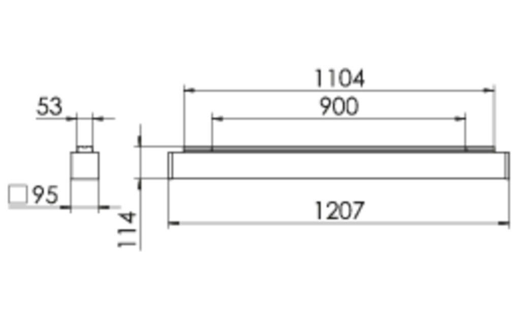 LED-Anbauleuchte PURELI #SPG0630277SI