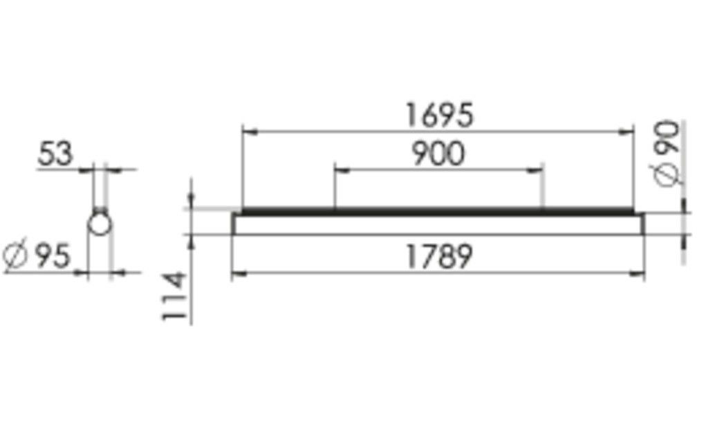 LED-Anbauleuchte PURELI #SPG0630391SI
