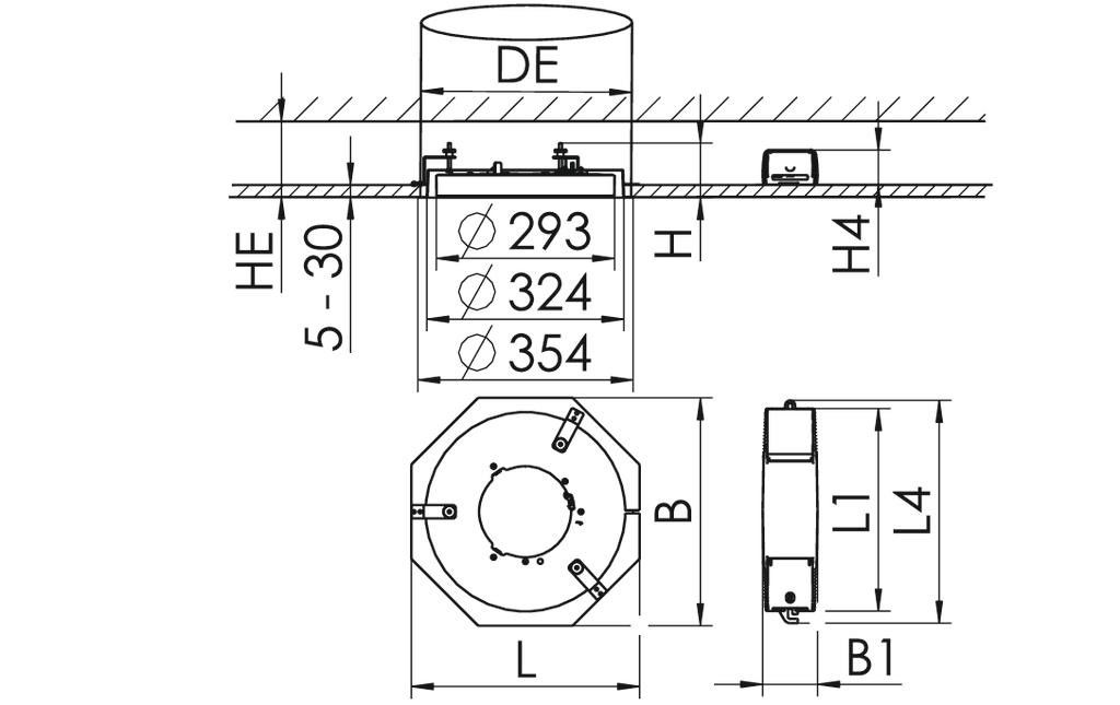 LED-Einbauleuchte KJU-EC #SPG0830011AH