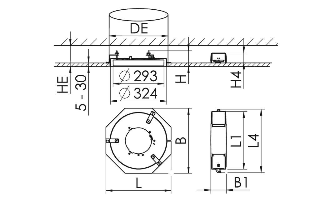 LED-Einbauleuchte KJU-EC #SPG0830015AH
