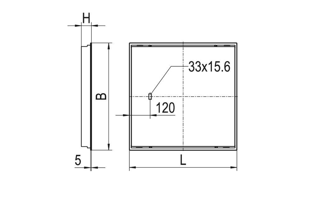 LED-Einbauleuchte M625 EL-EQ0622DA #0838122