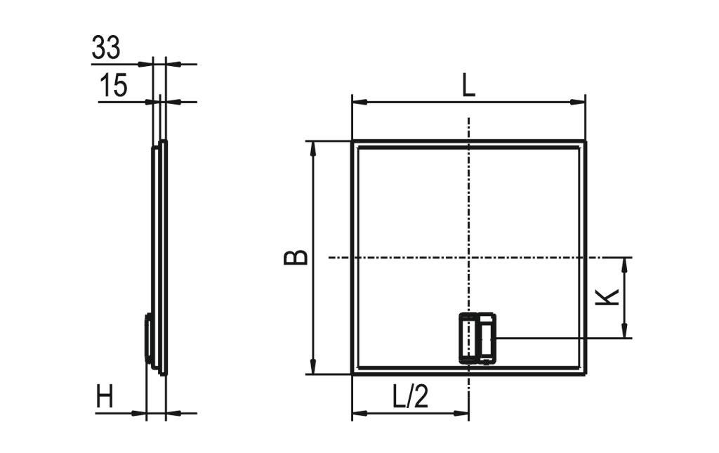 LED-Einlegeleuchte M600 SE-EQ0600DA #0838113