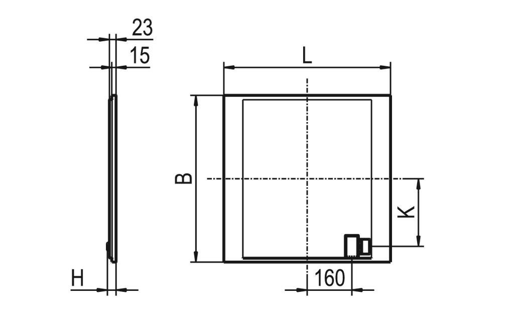 LED-Einlegeleuchte M600 SE-EQ0600DA #0838117