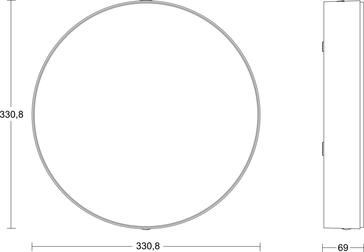 LED-Sensor-Leuchte RSPROA30 SC ww weiß LED-Sensor-Leuchte RSPROA30 SC ww weiß