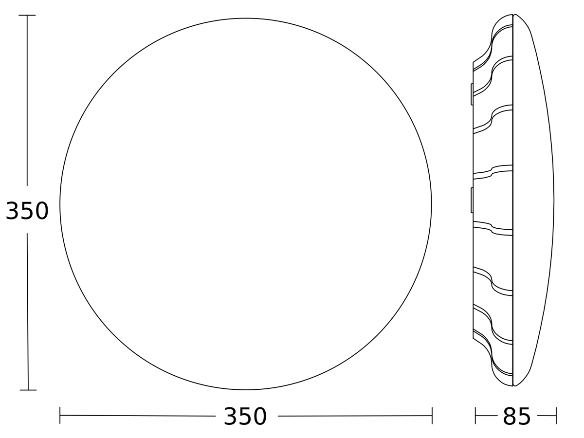 Sensor-LED-Innenleuchte MP 079727 S-Serie