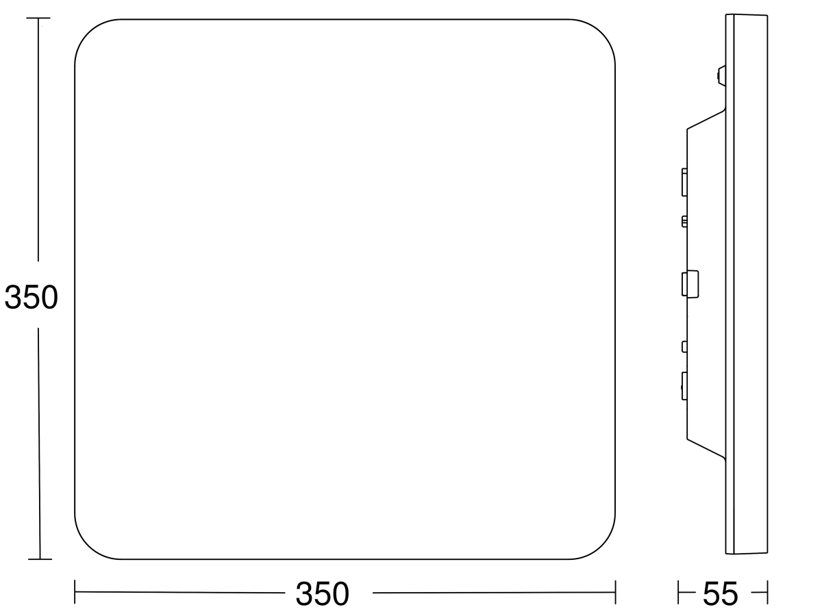 Sensor-LED-Innenleuchte R30 Q plus SC 4000K